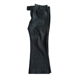 The Sloan fit dark gray trouser pant pockets petite size 10P stretch curvy